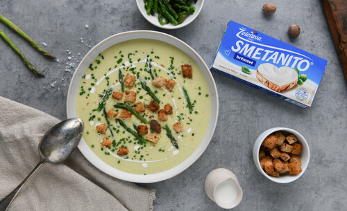 Krémová chřestová polévka z Ivančic